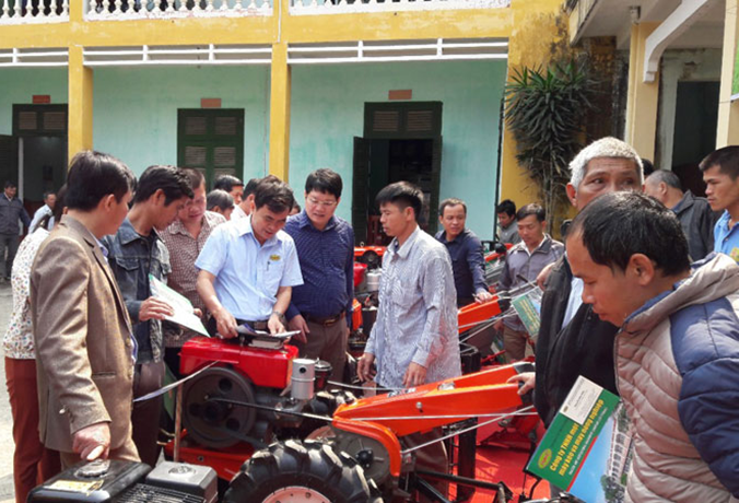 Giới thiệu các sản phẩm máy nông nghiệp phục vụ sản xuất